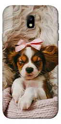 TPU чохол Demsky Sleepy spaniel для Samsung J730 Galaxy J7 (2017)