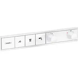 Термостат для душу Hansgrohe RainSelect прихованого монтажу на 3 споживача matt white 15381700