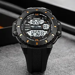Годинник наручний чоловічий 1885GD Gold Skmei acs0030503 - мініатюра 4
