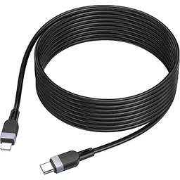 Кабель Hoco X109 Energy USB-C to Lightning 3m Black (636339) [165610] - мініатюра 3