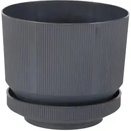 Вазон LUX №2 3.3l 185х160mm антрацит