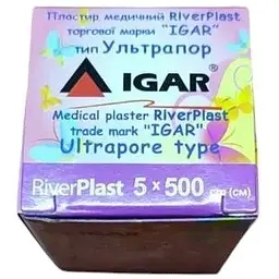 Лейкопластир котушковий фіксуючий Igar 5 см х 5 м (51-056-IS)