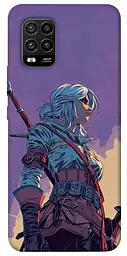 TPU чехол Demsky The witcher ciri для Xiaomi Mi 10 Lite