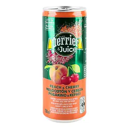 Вода Perrier із соком персик-вишня 0.25 л - мініатюра 2