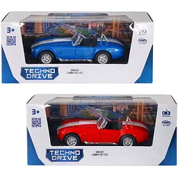 Автомодель TechnoDrive Shelby Cobra 427 SC 1965 в асортименті (260093U) - мініатюра 1