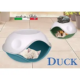Будиночок-печера для котів та собак Georplast Duck Plain, 57×48×32 см, в асортименті - мініатюра 6