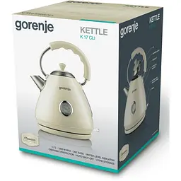 Електрочайник Gorenje K 17 CLI (577531) - мініатюра 10