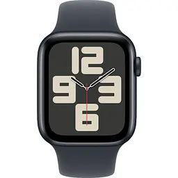 Смарт-годинник Apple Watch SE 2 GPS 44mm Midnight Aluminum Case with Midnight Sport Band M/L 2024 (MXEK3) [123348] - мініатюра 2