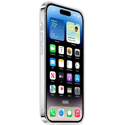Чохол-накладка Apple Clear Case with MagSafe для Apple iPhone 14 Pro Transparent (MPU63) - мініатюра 4