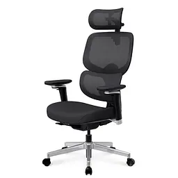 Крісло Mealux D2 Air Fabric Black (арт. HF-D2 F/B) - мініатюра 2