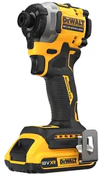DeWALT Шурупокрут ударний аккумуляторний XR Li-Ion 18В акб 2х2А·рік 206Нм 3250об/хв 3800уд/хв кейс TSTAK, ЗП 0.95кг - мініатюра 4
