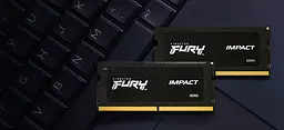 Модуль пам`ятi SO-DIMM DDR5 2x16GB/5600 Kingston Fury Impact (KF556S40IBK2-32) - мініатюра 5