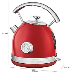 Електрочайник Profi Cook PC-WKS 1192 Red - мініатюра 5