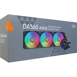 СВО PcCooler PсCOOLER DA360 ARGB Black (DA360-BKAWXX-GL) - мініатюра 4