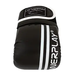 Рукавиці боксерські Power Play 3025, Black/White - S - мініатюра 6