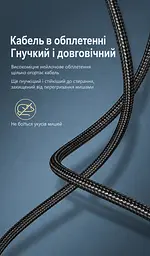 Кабель для принтера UGREEN US369 USB 2.0 USB-A - USB-B 1 м чорний (80801) - мініатюра 10