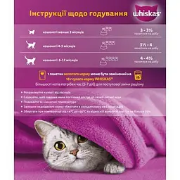 Вологий корм для кішок Whiskas Kitten Курка в желе 85 г (5900951302152) - мініатюра 5