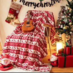 Плед флисовый Dushka Home Merry Christmas 10 21481 200х230 см - миниатюра 2