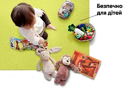 Татамі мат EasyFit 8 шт (30х30х1 см) хвіст ластівки жовтий - мініатюра 6