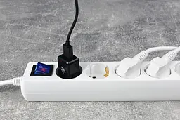 Подовжувач мережевий 5 розеток 3 метри 2E Power Extension 5 Type F 3m 16 A White - мініатюра 7