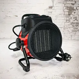 Теплова гармата з керамічним нагрівачем дуйка будівельна 2000Вт Ptc Fan Heater BJE-2000Y - мініатюра 2