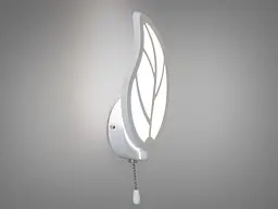 Бра настінне LED Diasha 8028/1WH, 15W, біле, акрил, метал, сучасний стиль, IP20, висота 24 см, 825 лм