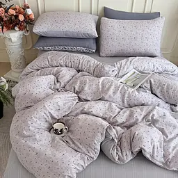 Постельное белье двуспальное из муслина Colorful Home Print 11 22315 180х220 см