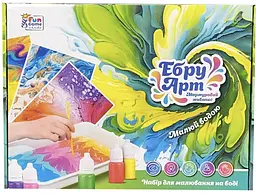 Набір для творчості 4FUN Game Club Ебру малювання на воді 12 пігментів Лавандовий (RN-250-N-1272)