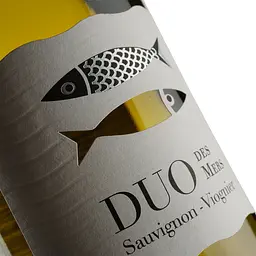 Вино LGI Wines Sauvignon Viognier Duo des Mers, біле, сухе, 12%, 0,75 л - мініатюра 3