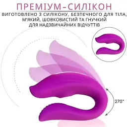 Вакуумний вібратор для пар I'MCUM Violet Vacuum Teaser Фіолетовий (IM-KCD215) - мініатюра 4