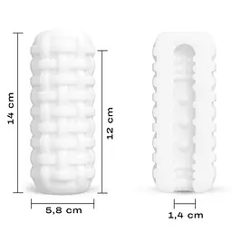 Мастурбатор Dorcel Cup Tight білий - мініатюра 3