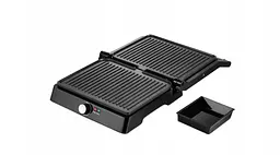 Розкладний електрогриль 2в1 Mozano 2200W з регулюванням температури - мініатюра 4