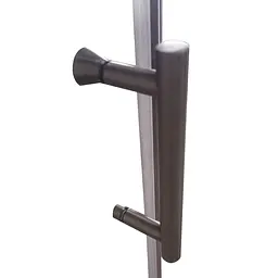 Душова кабіна без піддону Koer SR SC03-90x90x200-TR-07 прозоре скло Easy Clean 6 мм, graphite KR5359, Універсальна, прозорий, графіт - мініатюра 10