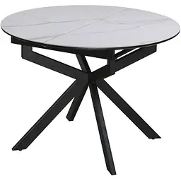 Стіл Avanti Task Ceramic white 105-138x105 см