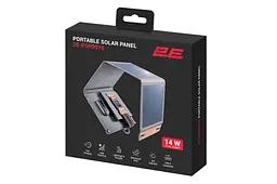 Портативна сонячна панель 2E Solar PSP0010 14 Вт USB-A зарядний пристрій 5V/2.4A - мініатюра 6