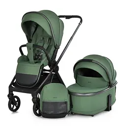 Коляска універсальна 2 в 1 ELLE ME 1221 Green