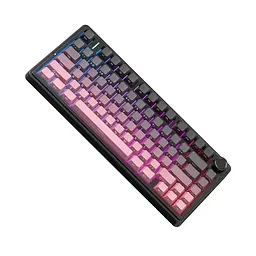Ігрова механічна клавіатура AULA F75 / Три режими підключення / Leobog Axis Reaper Switch / Pink - мініатюра 3