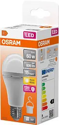 Лампа LED E27 8Вт 806Лм 2700К A60 акумуляторна Osram osv0002247 - мініатюра 10