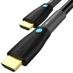 Кабель Vention HDMI M - M,10.0 м V2.0 Engineering 4K 60Гц 18Gbps HD 7.1 PVC Black - мініатюра 2