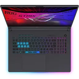 Ігровий ноутбук ASUS ROG Strix G18 G815LW Intel Core Ultra 9 275HX до 5, 4 ГГц, 18, 2, 5K WQXGA, 240 Гц, G- Sync, 32 ГБ DDR5, 2 ТБ SSD, NVIDIA GeForce RTX 5080 16 ГБ GDDR7, Eclipse Gray - мініатюра 11