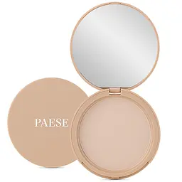 Пудра компактна Paese Glowing Powder Mgla димчаста, з бархатистою формулою, що світиться, відтінок 11 (Light Beige), 10 г - мініатюра 2