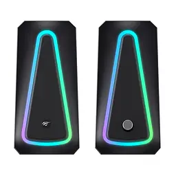 Стерео колонки ігрові HAVIT HV-SK208 PRO USB RGB Black HAVIT (28646-000) - мініатюра 3