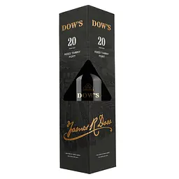 Портвейн Symington Family Estates Dow's 20 YO Tawny, червоний, солодкий, 20%, 0,75 л (8000009452668) - мініатюра 4