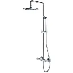 Душова система з термостатом Omnires Contour chrome CT8044CR, Хром