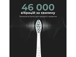 Електрична зубна щітка AENO DB3 White (ADB0003) - мініатюра 2