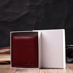 Жіночий шкіряний гаманець ST Leather 9,5х10,5х1,5 см acs0028378 - мініатюра 8