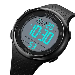 Чоловічий наручний годинник 1856BKWT Black-White Skmei acs0030533 - мініатюра 2