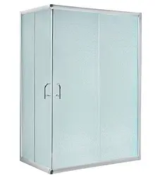 Душова кабіна Lidz Latwa Wawel SC120x80.SAT.LOW.FR, прямокутна, скло Frost 5 мм без піддону