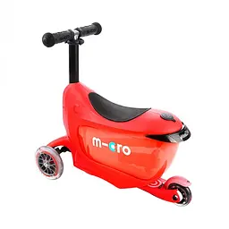 Самокат Micro Mini2go Deluxe Plus червоний (MMD032) - мініатюра 7