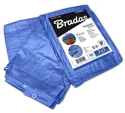Тент водонепроникний Bradas BLUE 60 гр/м² 4 x 8 м PL4/8